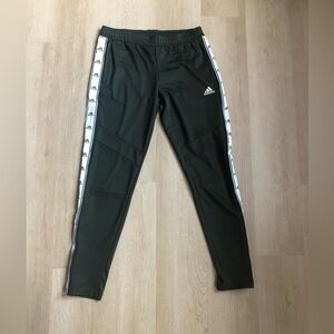 Adidas Women’s Climacool Olive Green/White Track Pants Size Medium New